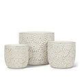 thumbnail image 2 of Jardinière à Motif de Marguerites Blanches, 2 of 5