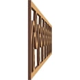 thumbnail image 3 of Ekena Millwork 46 3/4"W x 10"H x 3/8"T Tilden Fretwork Moulding, Wood (Paint Grade), 3 of 13