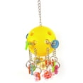 thumbnail image 5 of Jinsinto Bell Paci Pull Toys Interactive colorful plastic parrot, African Gray Cockatoo, Cockatiel, Conure, Quaker, Caique, Eclectus and similar birds., 5 of 5