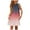 Navy, variant on LUOGENLI Dress Girls' Summer Sleeveless Line Dress Stretchy Comfort Round Neck Casual with Gradient Print for Toddler Kids Beach Outdoor Dress for Girls Midi Length Plus Size Green 13-14 Years