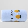 thumbnail image 4 of Kyusrd Velvet Hand Towels for Bathroom,Cotton Soft Absorbent Decorative Hand Towel for Face Spa Bath Gym Kitchen,Blue,34x74cm, 4 of 6