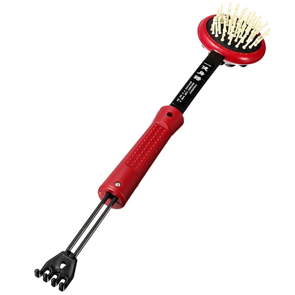 2in1 Handheld Multifunction Telescopic Back Leg Scratcher +Massager