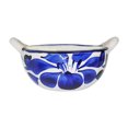thumbnail image 1 of Salsero Jemaflex de Ceramica Redondo Flor Azul, 1 of 4