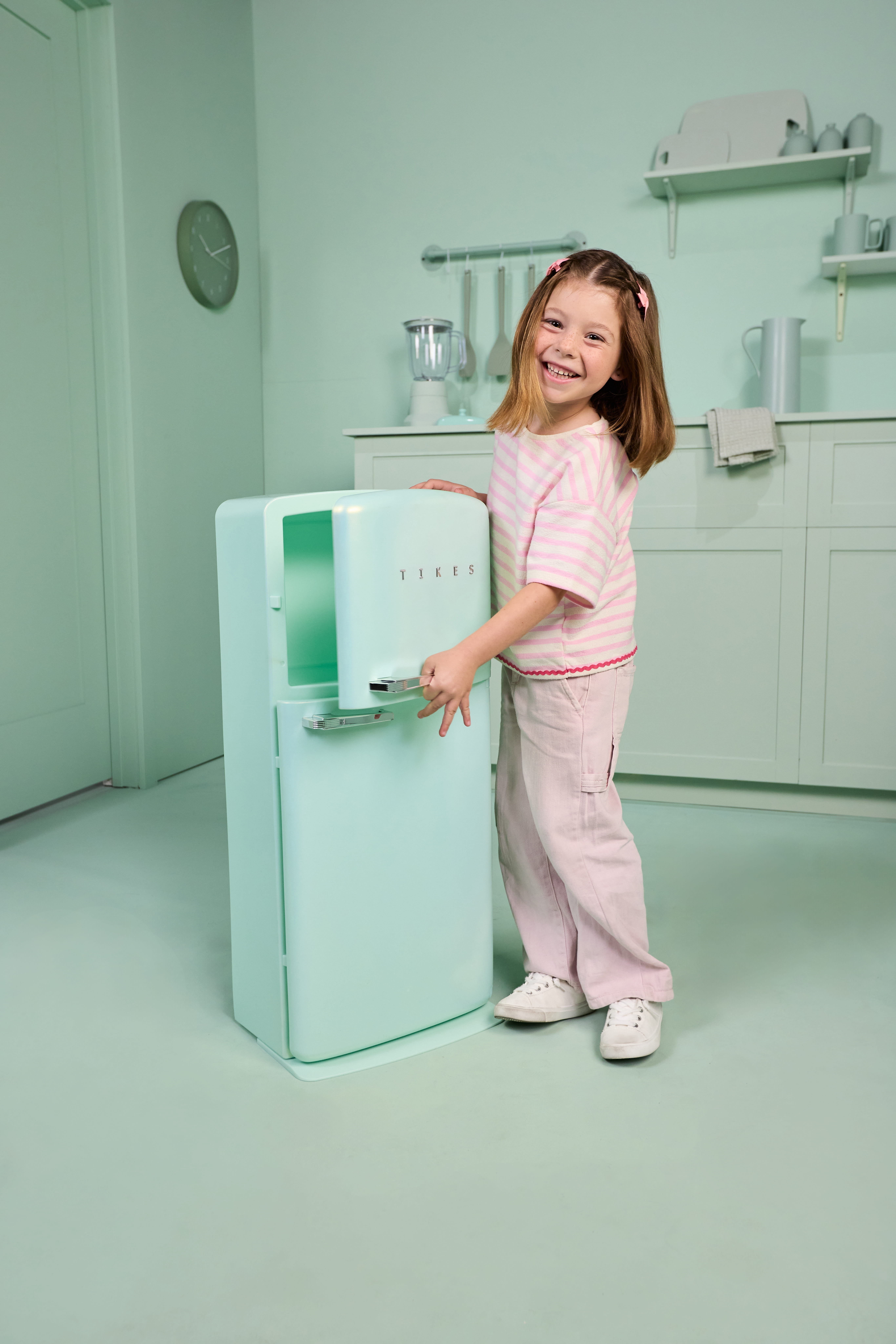 Little Tikes Sweet Spaces Modular Kitchen Refrigerator – Sea Foam, Play Kitchen, Ages 3+