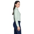 thumbnail image 4 of Devon & Jones Ladies' Crown Woven Collectionâ„¢ Banker Stripe - D645W, 4 of 4