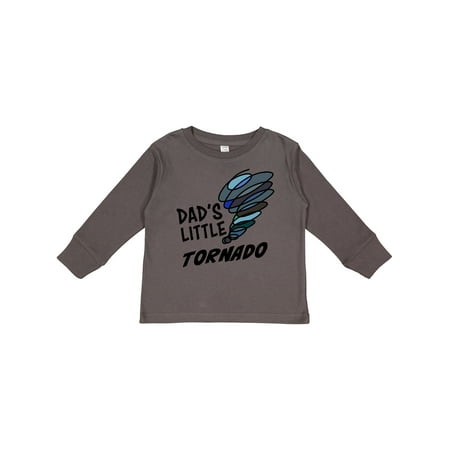 

Inktastic Dad s Little Tornado Gift Toddler Boy or Toddler Girl Long Sleeve T-Shirt