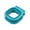 Blue Square, variant on Sandwich Cutter and Sealer,Cookie cutter Cool Sandwich Cutters for Kids Breakfast Sandwich Maker Cute Peanut Butter and Jelly Sandwiches DIY for Boys Girls
