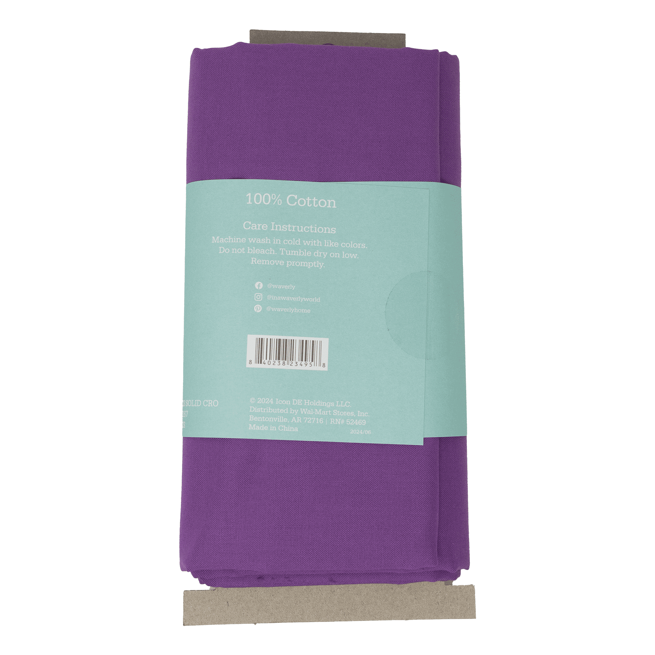 Waverly Inspirations 2 Yard Cut 100% Cotton Solid Fabric Crocus, 44" Wide for Quilting & Sewing