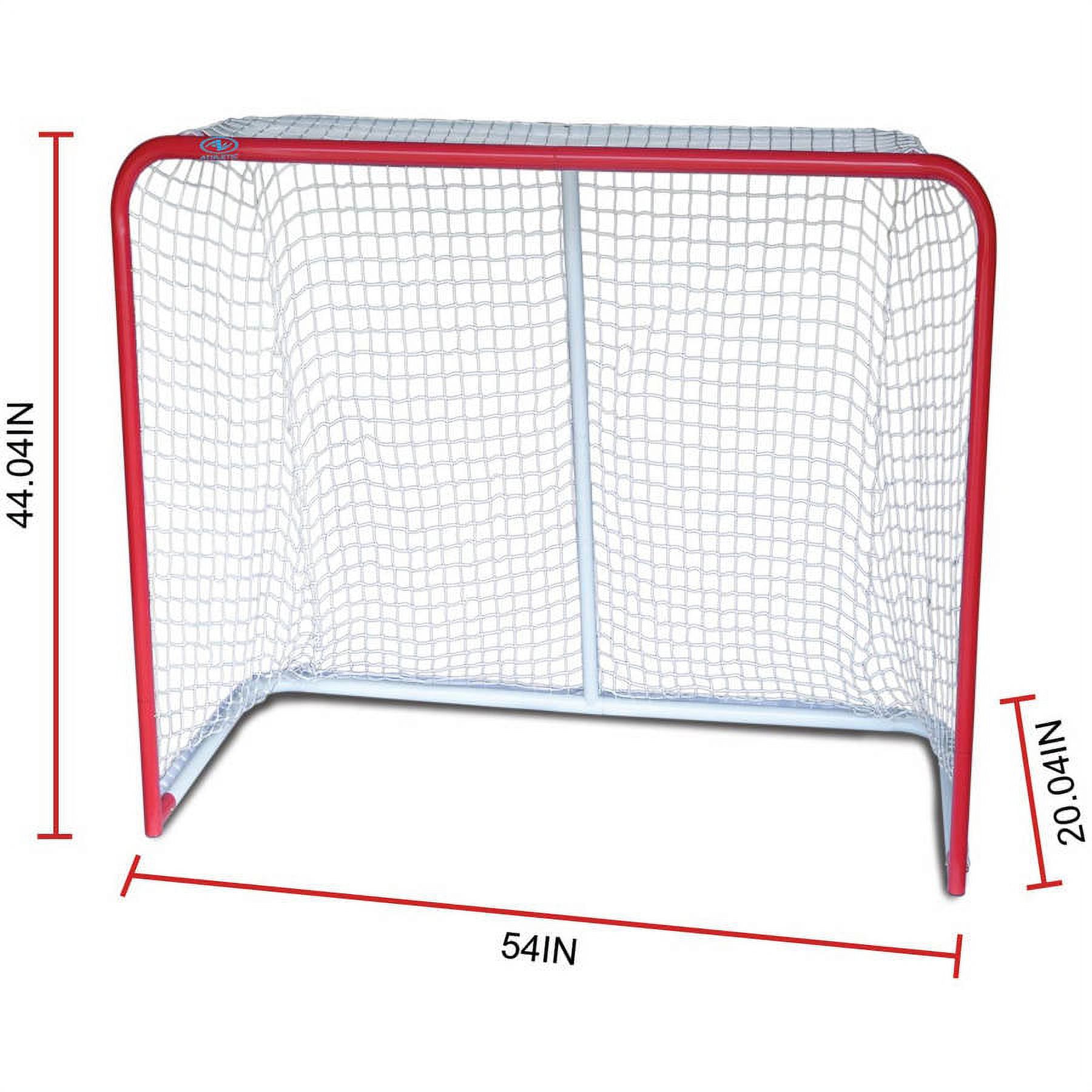 Athletic Works 54" Indoor/Outdoor Steel Hockey Goal with Polyester Net - image 2 of 2