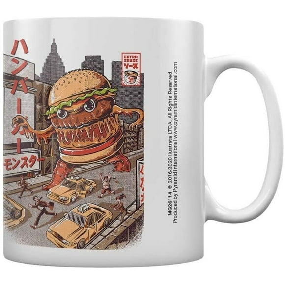 Ilustrata Burgerzilla Mug