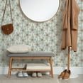 thumbnail image 5 of Tempaper x Novogratz Flower Power Powder Blue Peel and Stick Textured Floral Wallpaper, 20.5" x 16.5', 5 of 10
