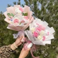 thumbnail image 3 of Sanrio Series Kitty Cat Mother's Day Graduation 520 Gift Valentine's Day Birthday Gift Girlfriend Flower Bouquet, 3 of 5
