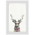thumbnail image 2 of Po-Faced Deer Framed Painting Art Print, 2 of 6