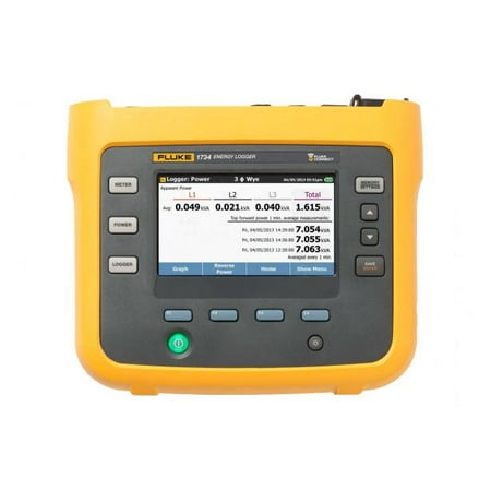 Fluke 1732 and 1734 Three Phase Power Measurement Logger