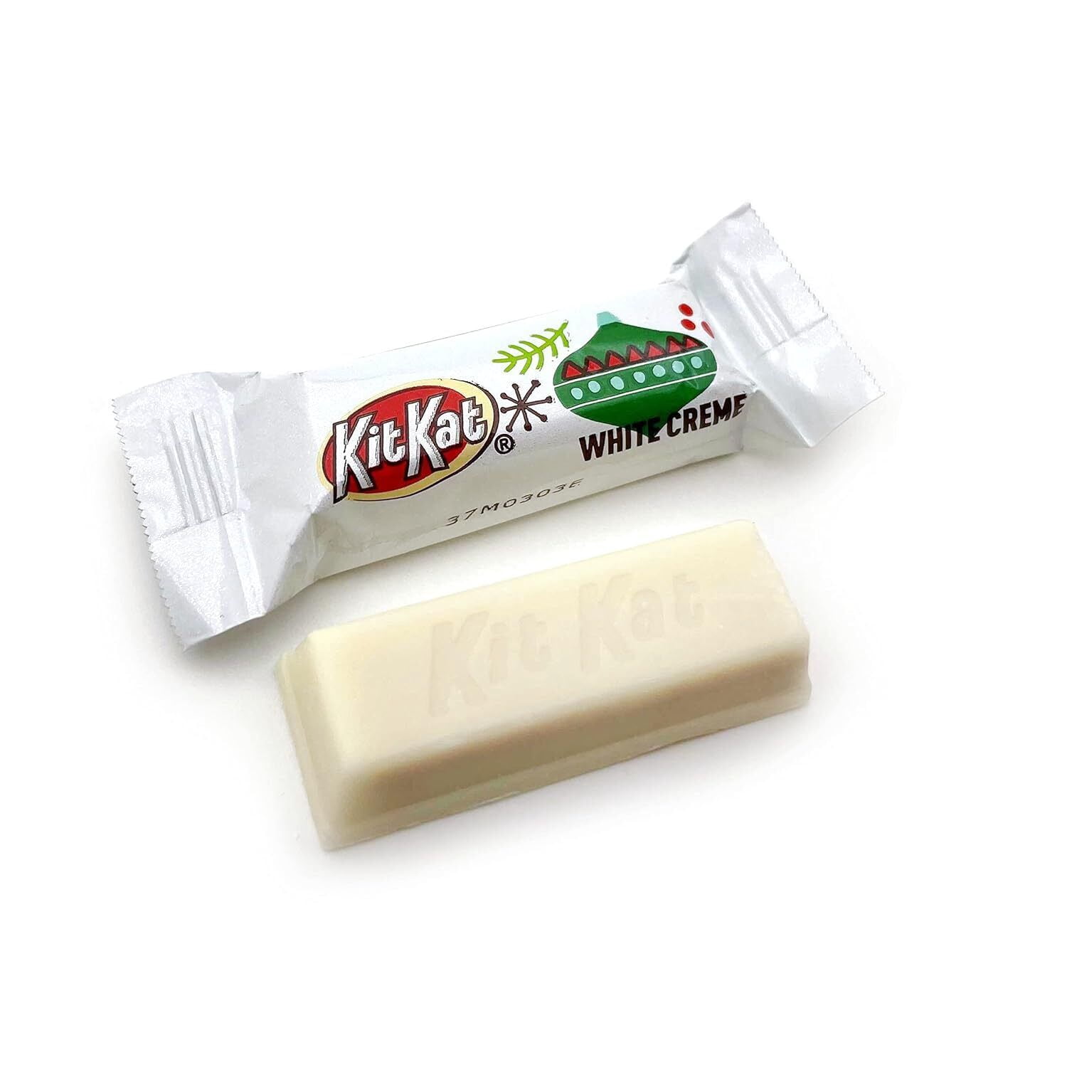 KITKAT Miniature Crisp Wafers White Creme Chocolate Candy Bars, 2 Pound Bag