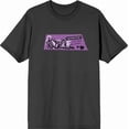 thumbnail image 3 of Beetlejuice "Just Say Those Words" Adult Charcoal Crew Neck Short Sleeve Tee-XL, 3 of 4