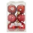 thumbnail image 3 of Christmas Savings! SHENGXINY Christmas Ball Ornaments Christmas Ball Pendant, Decorative Shatterproof Christmas Tree Pendants Hanging 40mm Christmas Baubles Balls Ornaments Sets Pack of 12 Pcs Red, 3 of 3