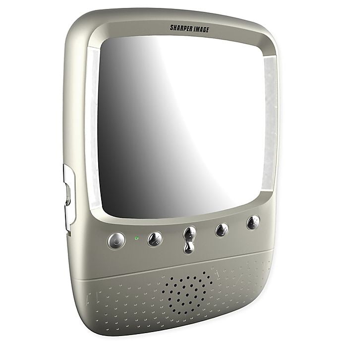 Sharper Image LED Shower Bluetooth Radio in Satin Nickel