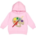 thumbnail image 2 of Inktastic Artist Palette and Brush Toddler Hoodie, 2 of 4