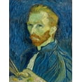 thumbnail image 2 of Van Gogh, Vincent 26x32 Gold Ornate Wood Framed with Double Matting Museum Art Print Titled - Self-Portrait, 1889, 2 of 4