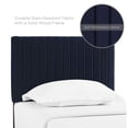 thumbnail image 4 of Modway Keira Performance Velvet Twin Headboard in Midnight Blue by Modway, 4 of 7