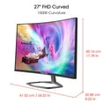 thumbnail image 3 of Sceptre New 27-inch Curved Gaming 240Hz Monitor 1500R DP HDMI Build-in Speakers 2026, 3 of 5