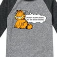 thumbnail image 3 of Garfield - Not Always Right - Toddler And Youth Raglan Graphic T-Shirt, 3 of 4