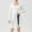 #250617A23 White, variant on Aloohaidyvio Women's Lightweight Button Down Cardigan Sweaters Long Sleeve Classic V Neck Knit Soft Shrugs White L