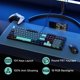 thumbnail image 2 of Teclado para juegos Redragon K582 SE con cable RGB de 104 teclas, 2 of 9