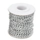 thumbnail image 1 of GOOHOCHY Cadena de aluminio de 1 rollo Cadenas de enlace retorcido Artesanía de bricolaje Cadena de prenda de bolsas, 1 of 7