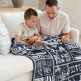 thumbnail image 3 of Dallas Football Fans Style Throw Blanket Football Team Decor Gifts for Travell Men Women Boy Soft Football Sports Blanket 50"" x 60"", 3 of 6