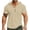 Beige, variant on Short Sleeve Hoodies for Men Big And Tall Muscle Tshirts for Fitness Workout Athletic Stretchy Drawstring Summer Tees Army Green M