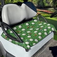 thumbnail image 3 of Garronmavis Golf Ball Golf Cart Seat Covers Blanket Travel Sports Golf Cart Towel Accessories for 2-Person Seats, Waterproof, 3 of 5
