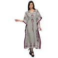 thumbnail image 3 of Moomaya Womens Long Beach Kaftan Beachwear Bikini Coverup Dress Kaftan Plus Size, 3 of 6
