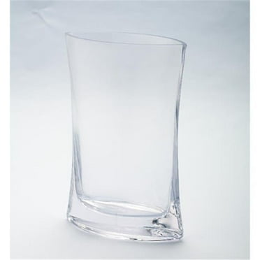 Diamond Star 64036 9.5 x 3.5 x 7 in. Marquis Shaped Vase, Clear