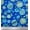 Blue, variant on Soimoi Blue Cotton Duck Fabric Artistic Flower & Geometric Print Fabric by the Yard 42 Inch Wide