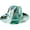 Green, variant on Tie-dye Wide Brim Fedora Hats for Women Multicolor Felt Panama Hat