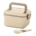 thumbnail image 1 of Fiambrera para adultos Soledad caja Bento reutilizable Individual beige, 1 of 10