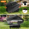 thumbnail image 3 of Grill Cover for Slate 30 inch Griddle, 71inch Outdoor Grill Cover Waterproof for Slate Rust-Resistant Gas Griddle -71" L x 24" W x 40" H, 3 of 6