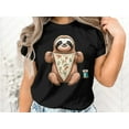 thumbnail image 2 of Funny Tailor Sewing Sewer Sloth Animal Graphic Gift Women T-Shirt Cool Tailor Sewer Lover Birthday Holiday Presents Men Women Kids Tshirt, 2 of 10