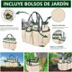 thumbnail image 2 of Juego de Herramientas de jardín, 11Pzs Herramientas de Jardinería de Aluminio de Alta Resistencia, Kit de Jardinería, con Bolsa para Guardar Herramientas y Delantal, Regalos para Mujeres, 2 of 3
