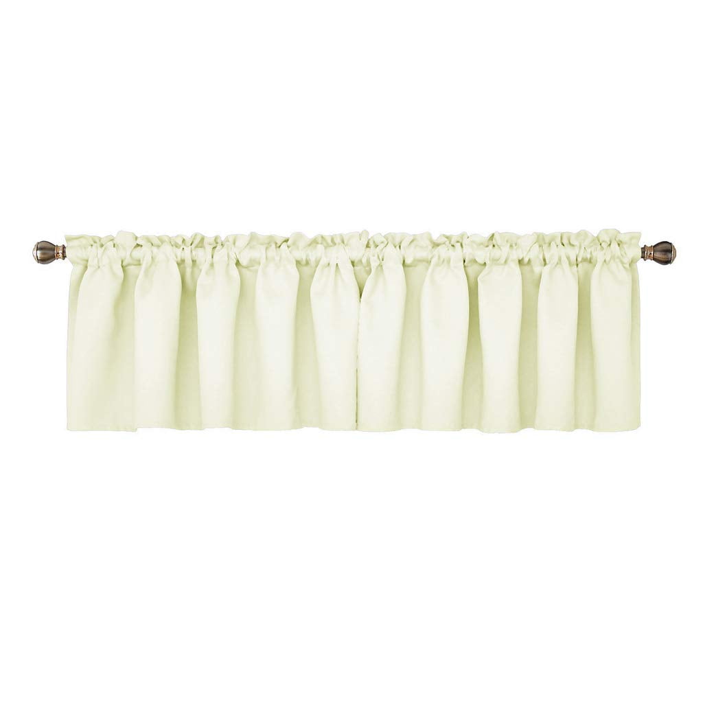 The Great American Store Decorative Polyester Window Valances Solid