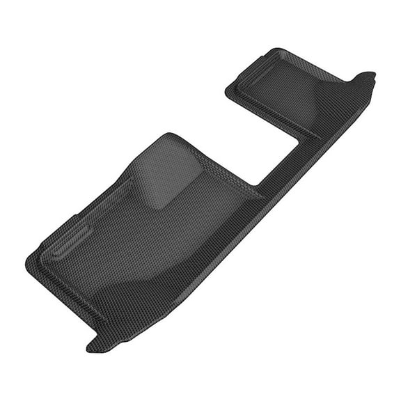 3D MAXpider Custom Fit Kagu Floor Mat (Black) Compatible with Mitsubishi Outlander 2022-2024 - Third Row