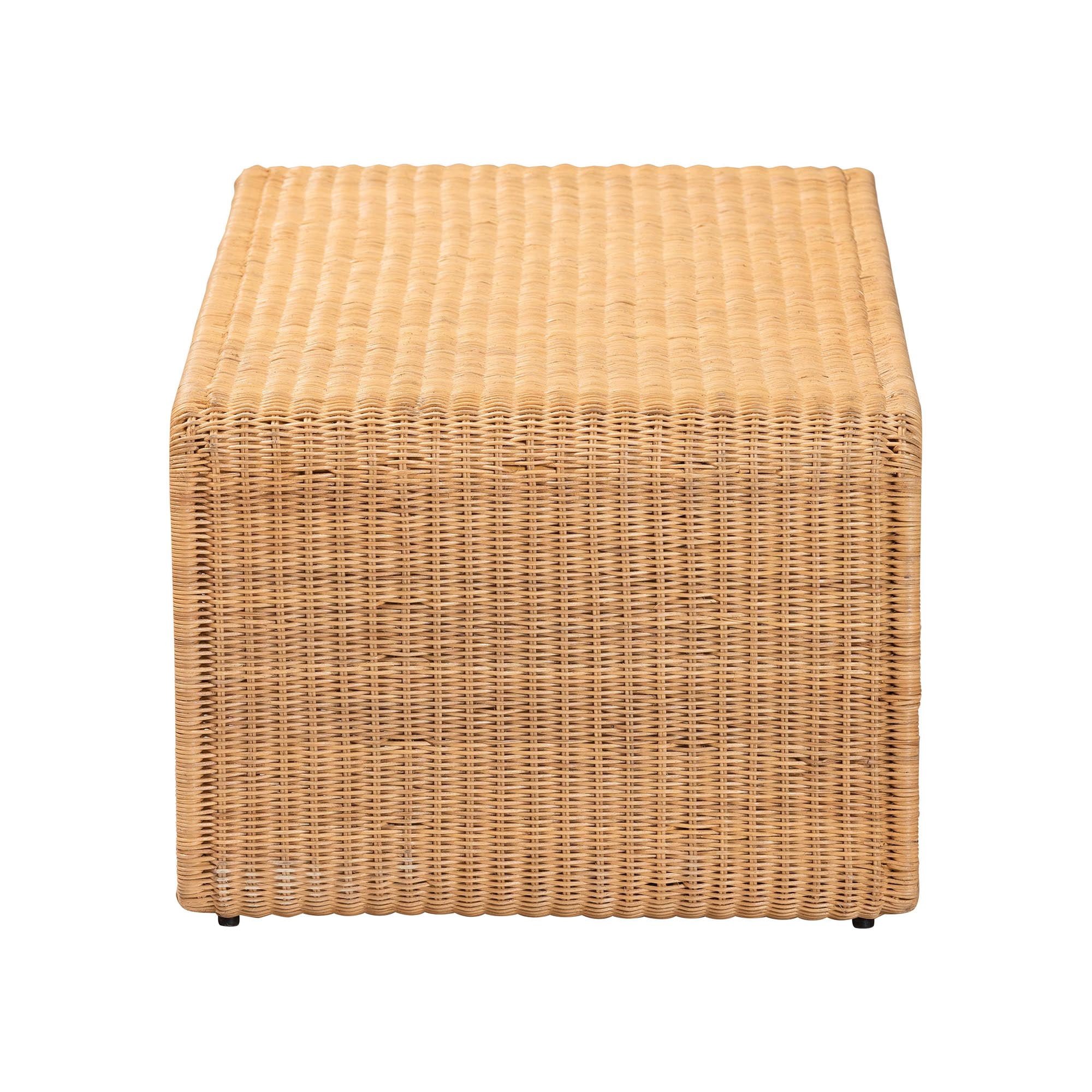 bali & pari Nevada Boho Coffee Table, Light Honey