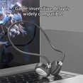 thumbnail image 4 of Auriculares Bluetooth Inalámbricos Ganfancp .3 para Deportes Montados En El Cuello Modo de Conducción de aire, 4 of 7
