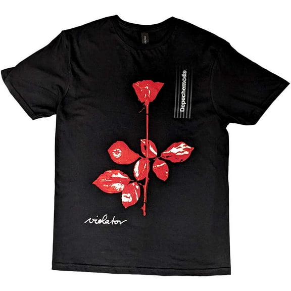 Men's Depeche Mode Violator T-shirt Medium Black