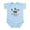 Sky Blue, variant on CafePress - I Rep St Kitts Infant Bodysuit - Baby Light Bodysuit, Size Newborn - 24 Months