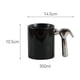 thumbnail image 2 of Taza de cerámica con asa - Taza de café dorada galvanizada para el hogar, la oficina, la cocina, regalo, 2 of 2