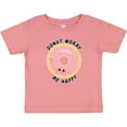 thumbnail image 3 of Inktastic Donut Worry Be Happy Pink Sprinkle Donut` Boys or Girls Baby T-Shirt, 3 of 5