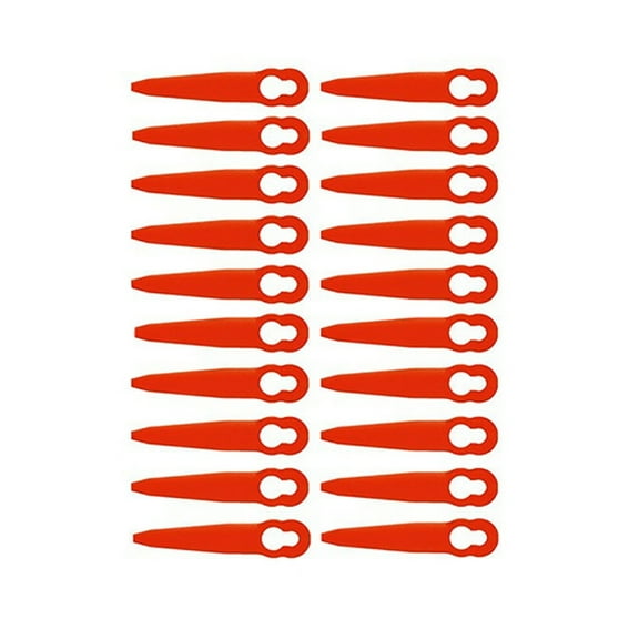 JIAHAOO 20 Plastic Blades for STIHL FSA 45 Weed Trimmer 80mm Cutting Height Replacement Durable High Quality Lawn Mower